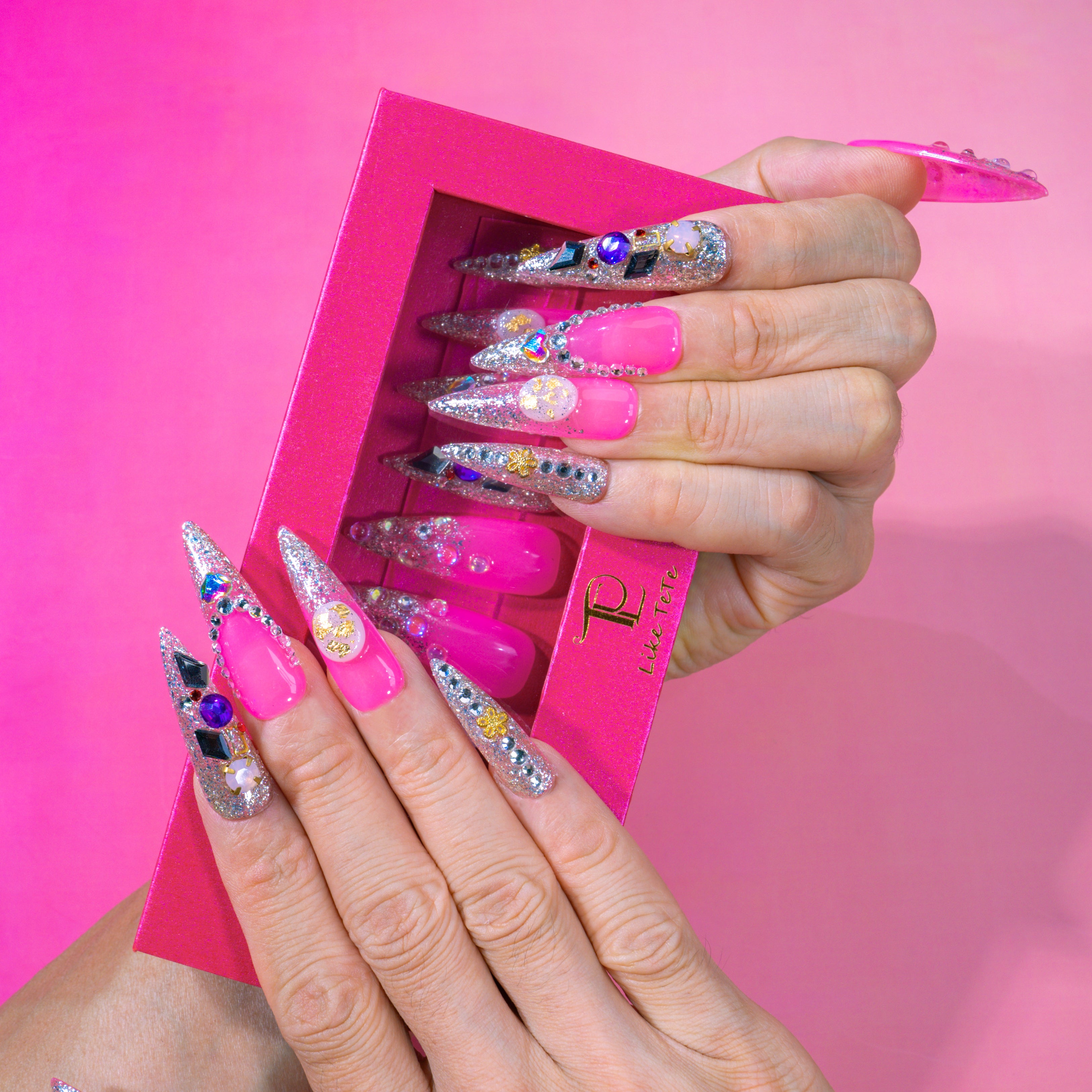 T09-Twinkling radiance-1.7IN STILETTO