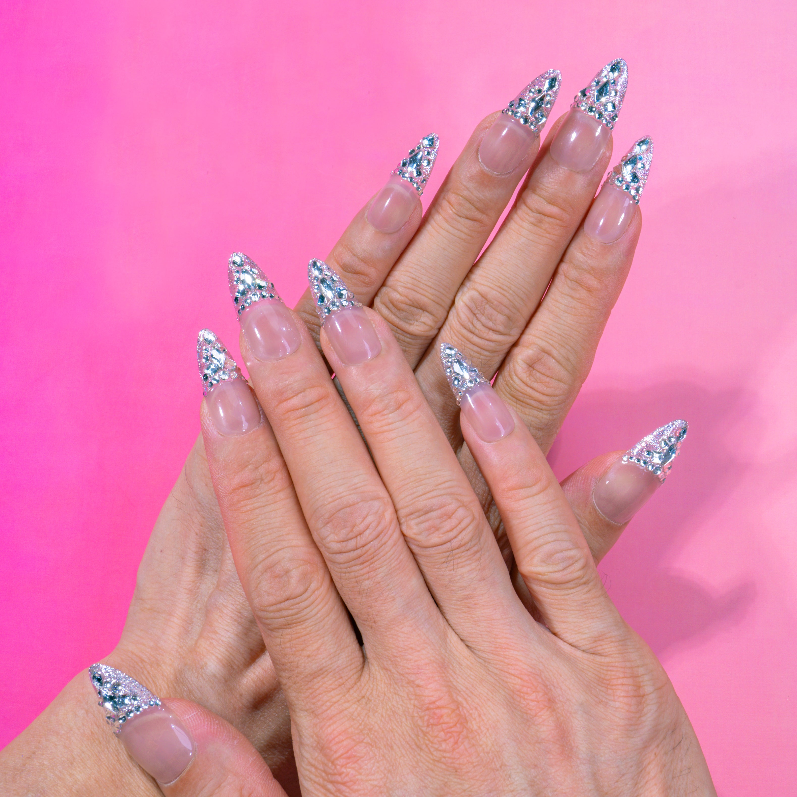 K05-sparkling rhinestone-1.1IN ALMOND