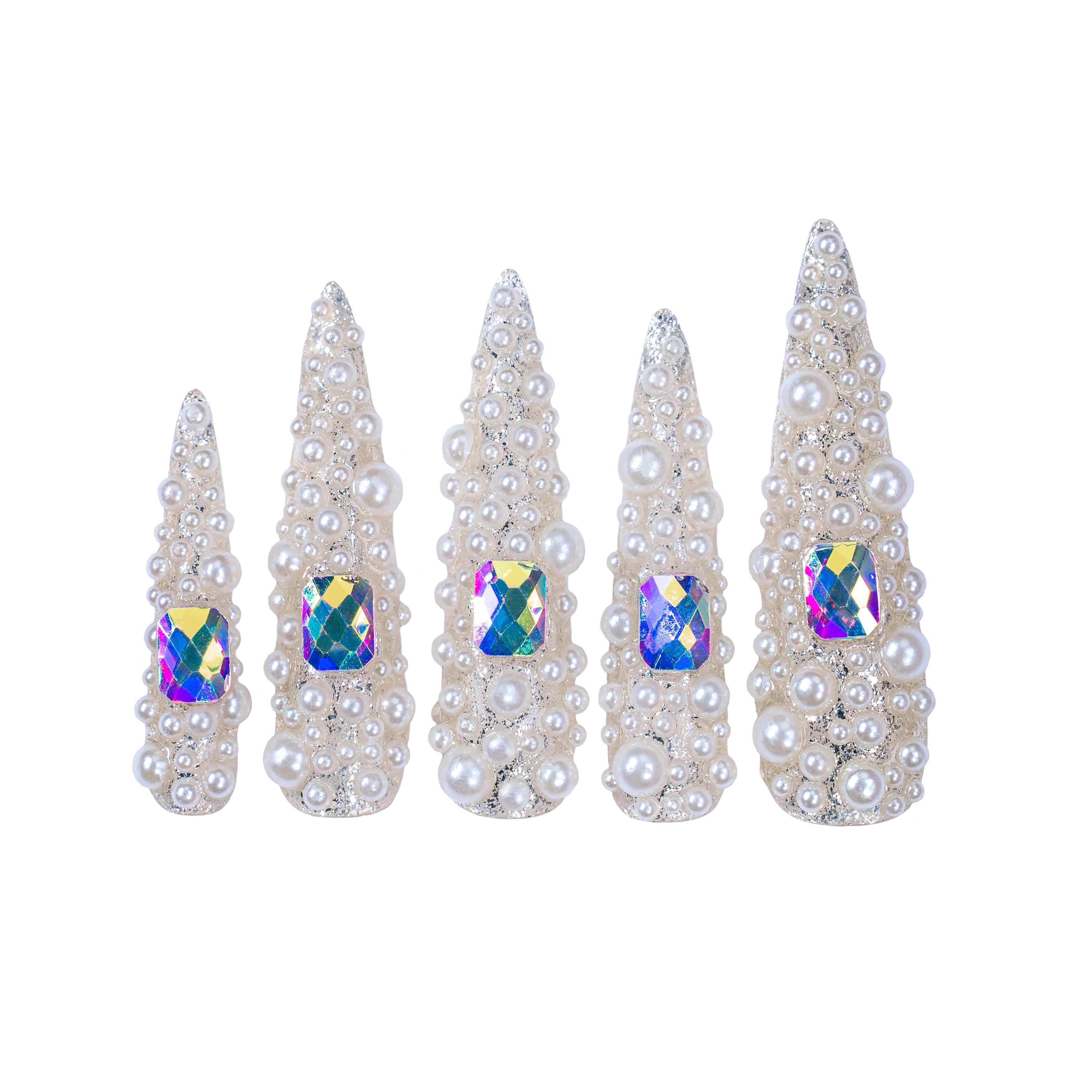 T04-Sparkling pearl style-2.1IN STILETTO